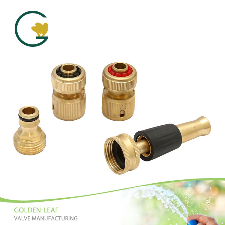 GOLDE-LEAF VALVE, 프리미엄 황동 정원 호스 커넥터 세트로 글로벌 입지 강화