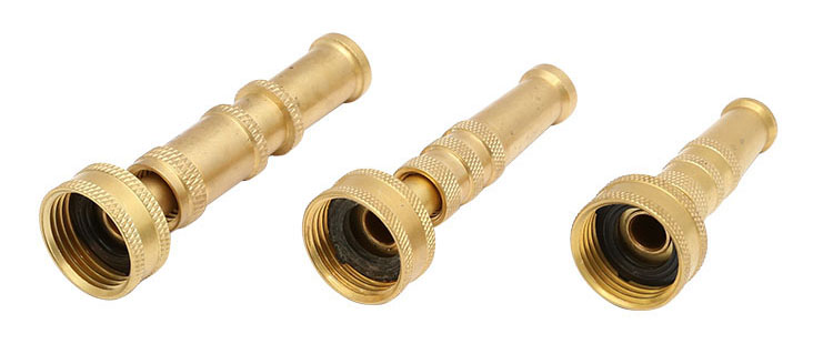 놋쇠 Adjustable Twist Hose Spray Nozzle Set